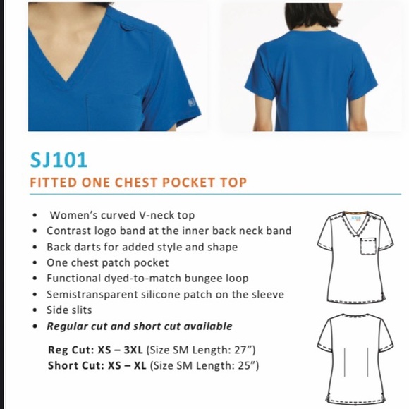 ScrubJoy scrub shirt and jogger pants set - Picture 7 of 9